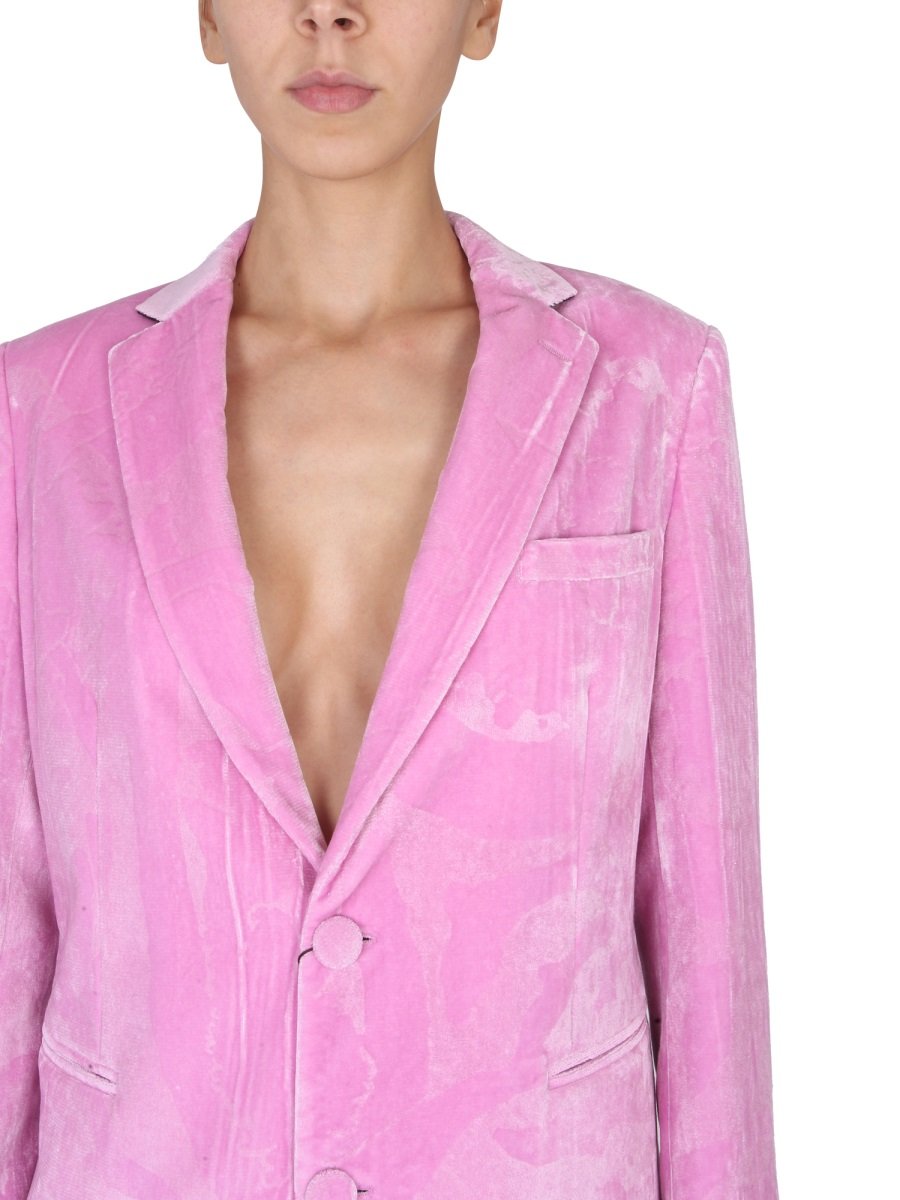 Etro Maxi Paisley Pattern Velvet Jacket