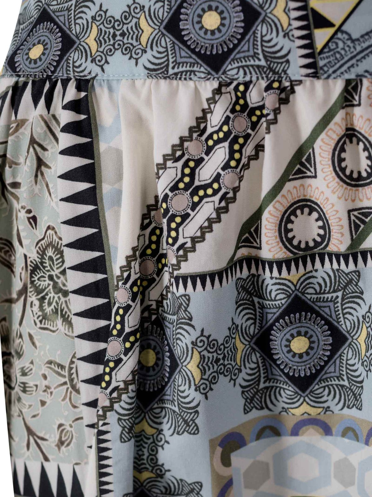 Etro A-Line Graphic-Printed Skirt
