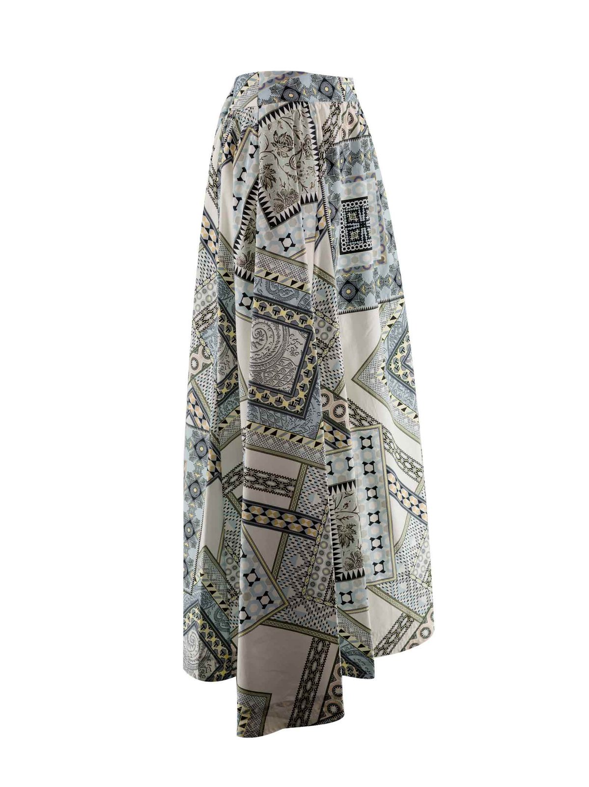 Etro A-Line Graphic-Printed Skirt