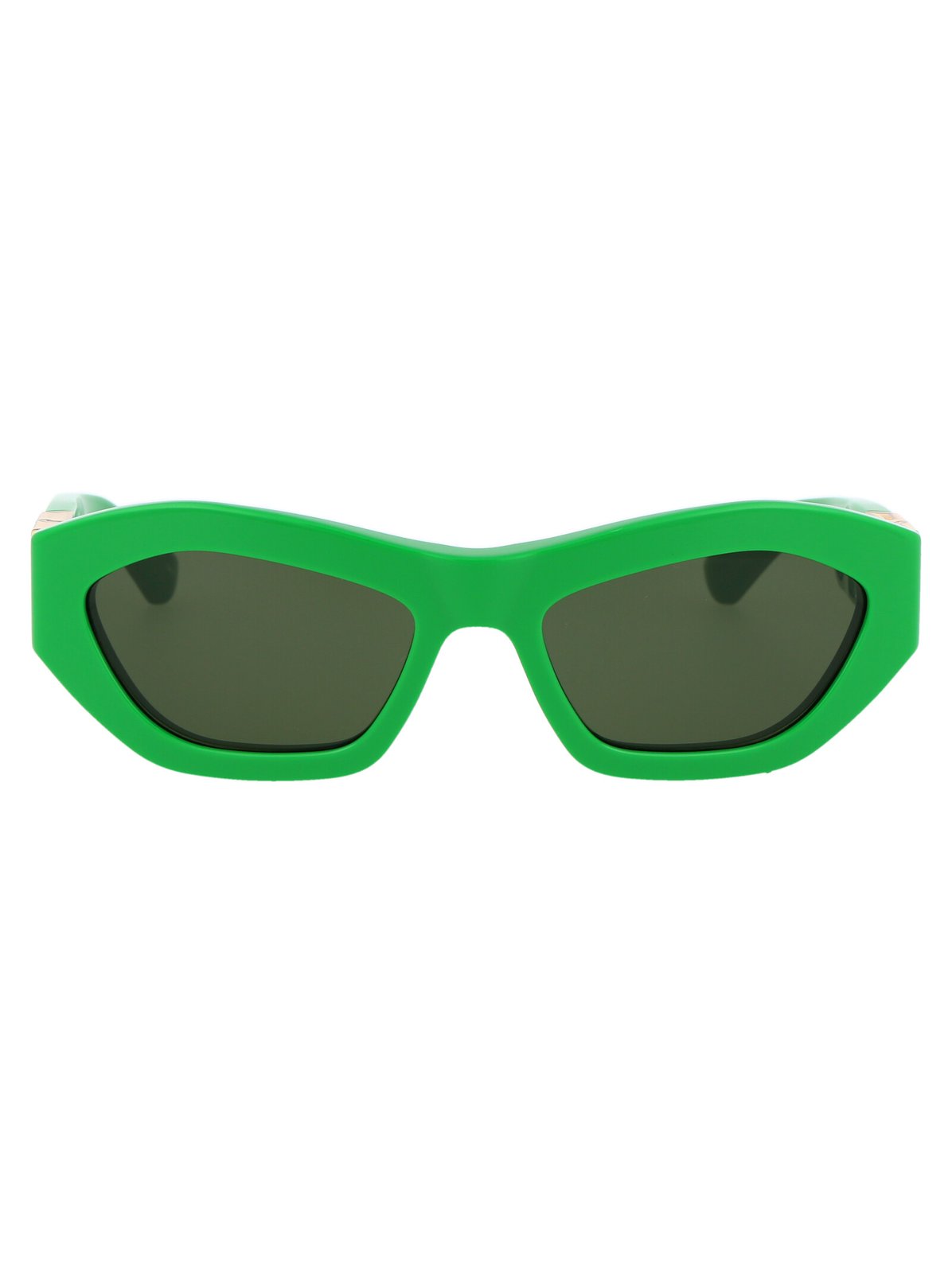 Bottega Veneta Eyewear Geometric Frame Sunglasses