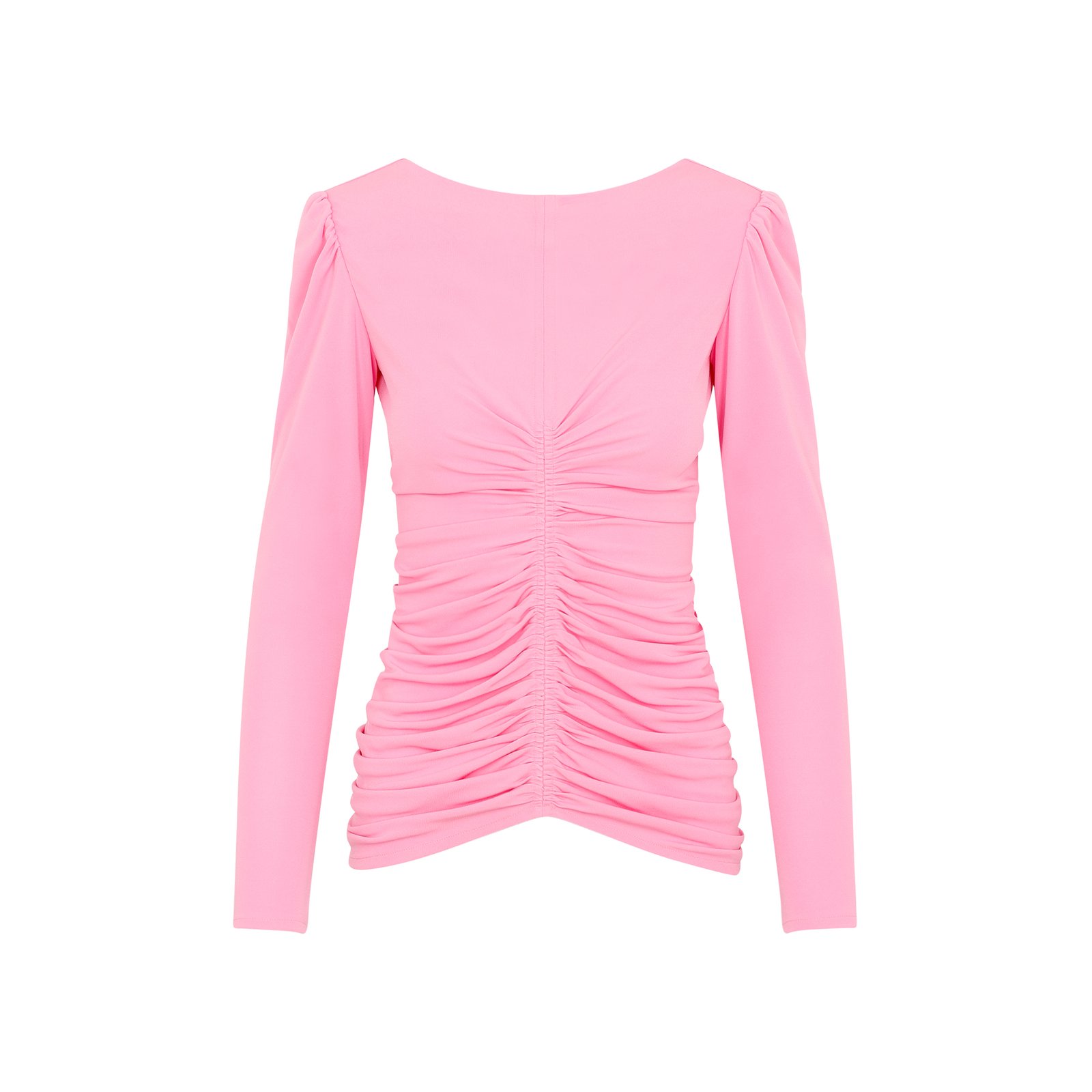 Givenchy Ruched Long-Sleeved Top