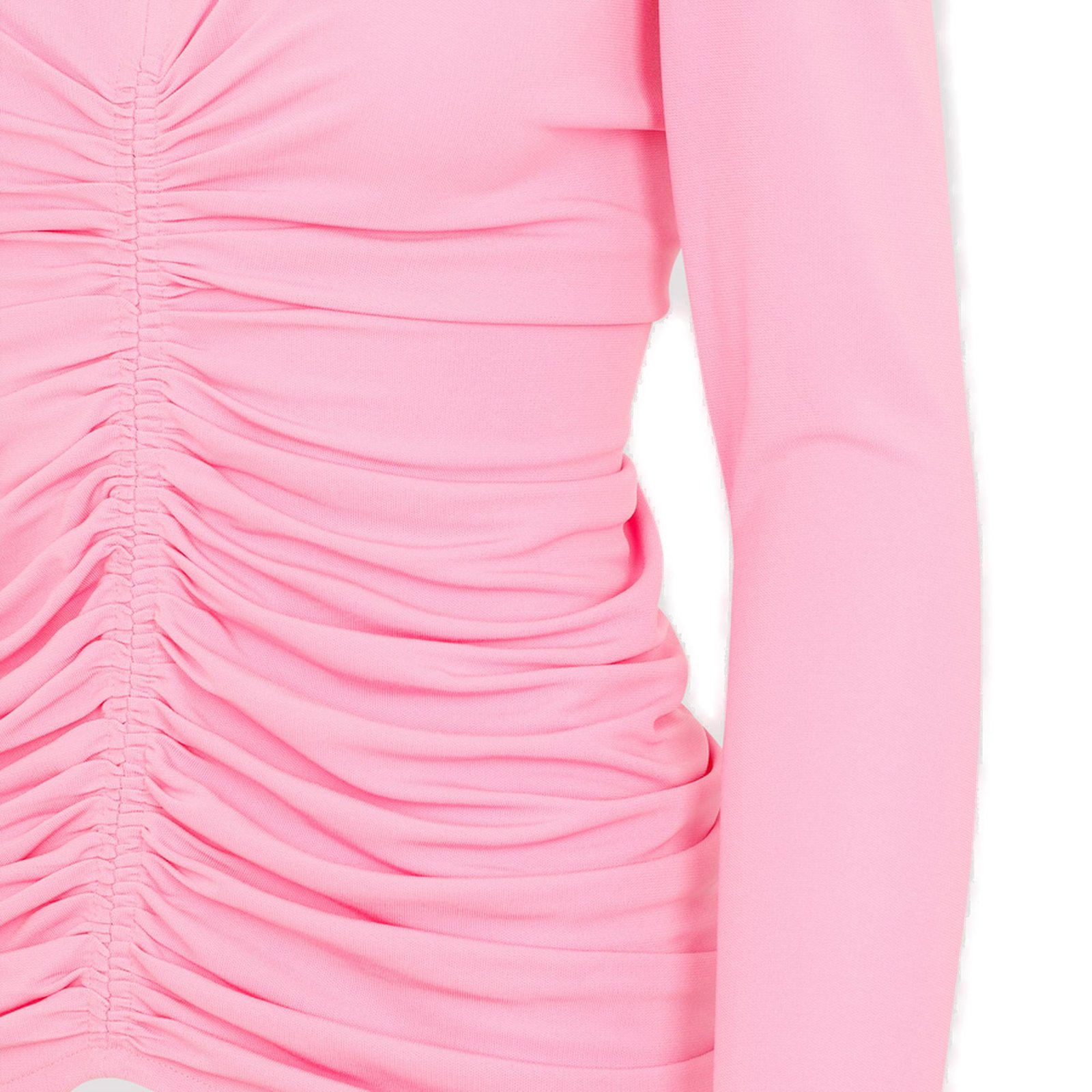 Givenchy Ruched Long-Sleeved Top