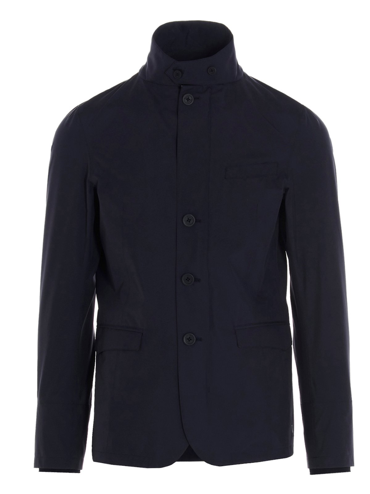Herno High-Neck Buttoned Jacket