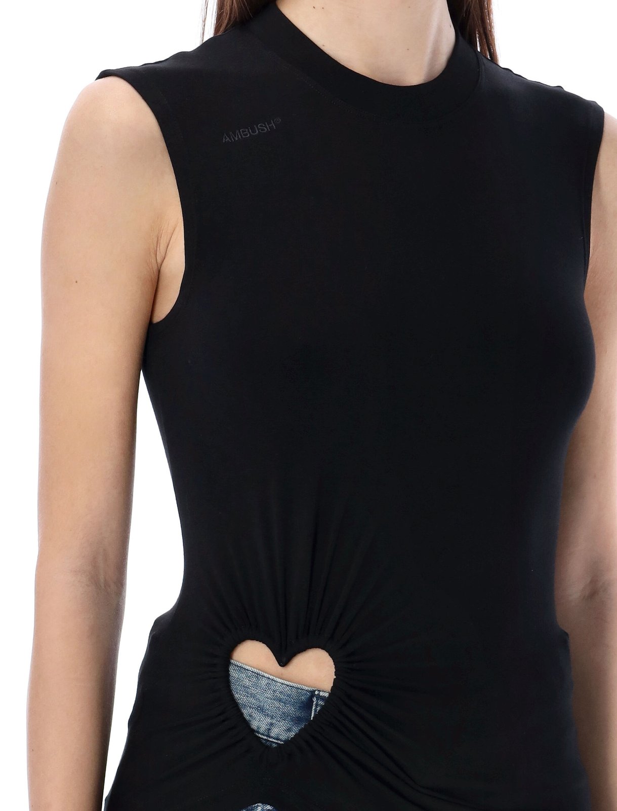 Ambush Cut-Out Heart Tank Top