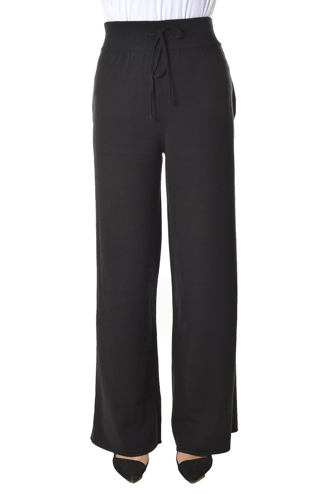 Alberta Ferretti Ribbed Hem Drawstring Pants 2 Alberta Ferretti Ribbed Hem Drawstring Pants