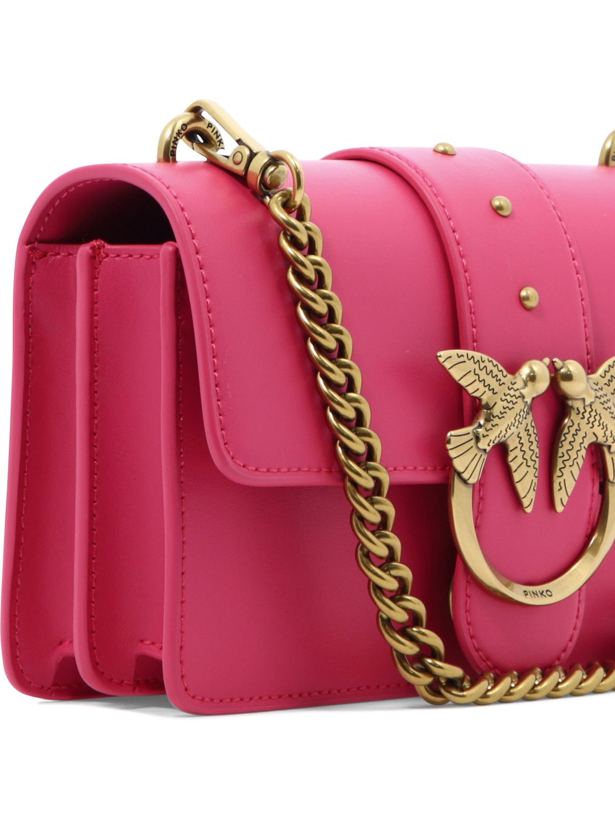 Pinko Love One Logo Plaque Mini Crossbody Bag