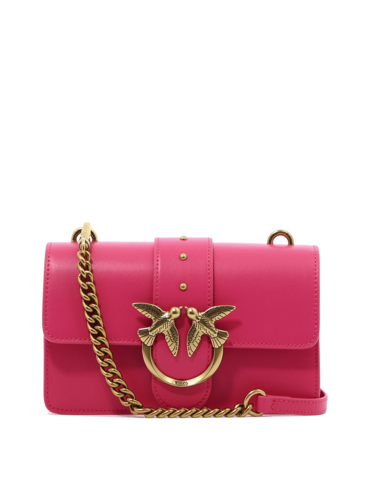 Pinko Love One Logo Plaque Mini Crossbody Bag