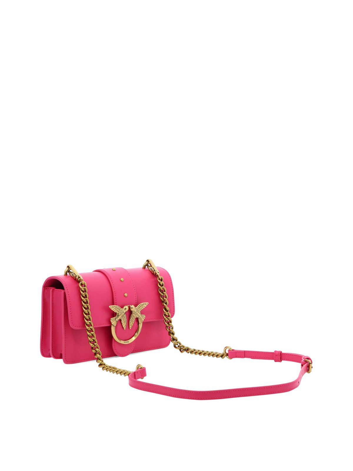 Pinko Love One Logo Plaque Mini Crossbody Bag