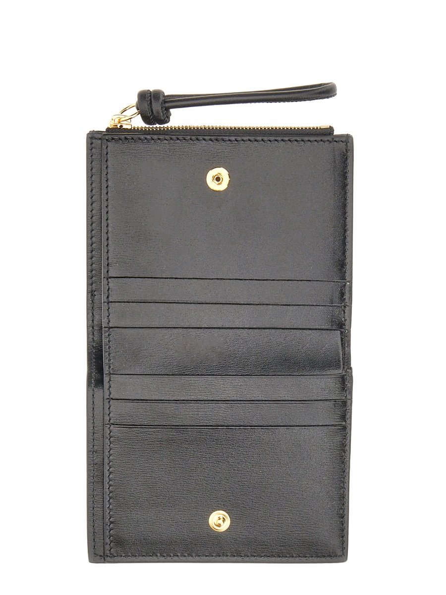 Jil Sander Logo Printed Bi-Fold Wallet