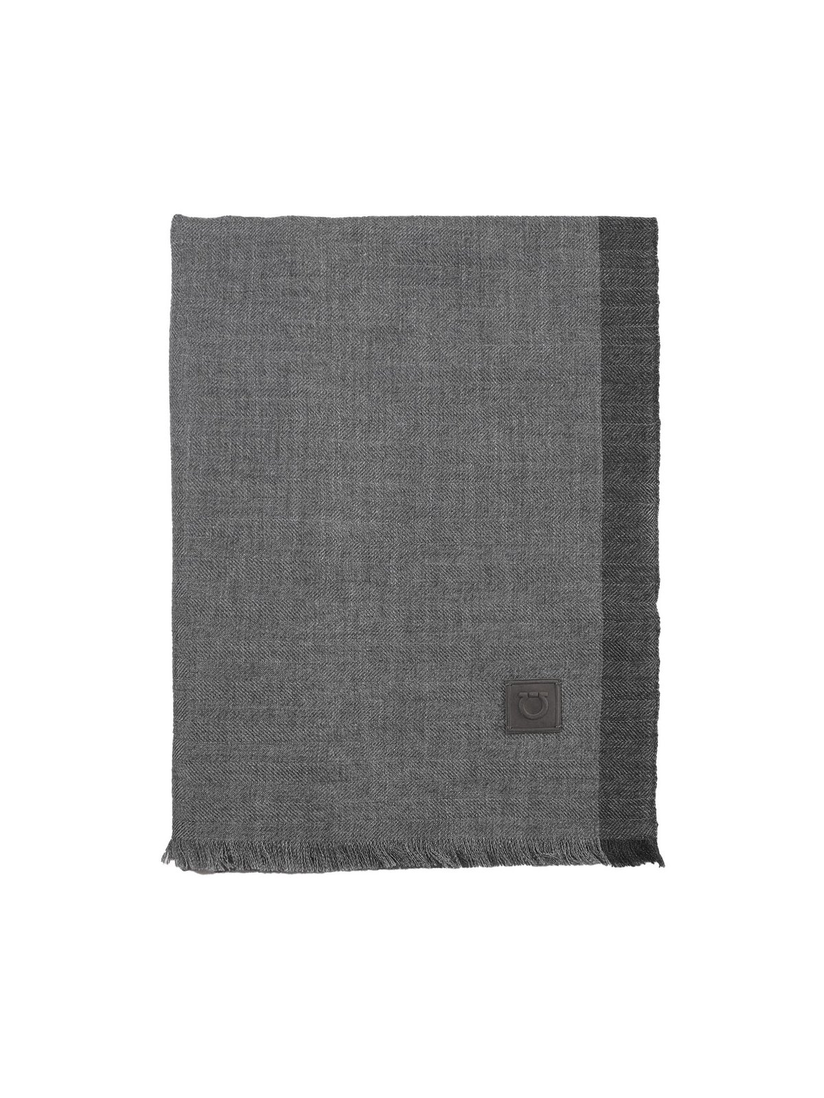 Ferragamo Herringbone Pattern Scarf