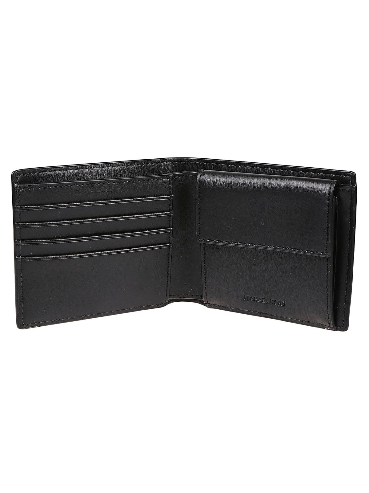 Michael Kors Greyson Logo Lettering Bi-Fold Portemonnee