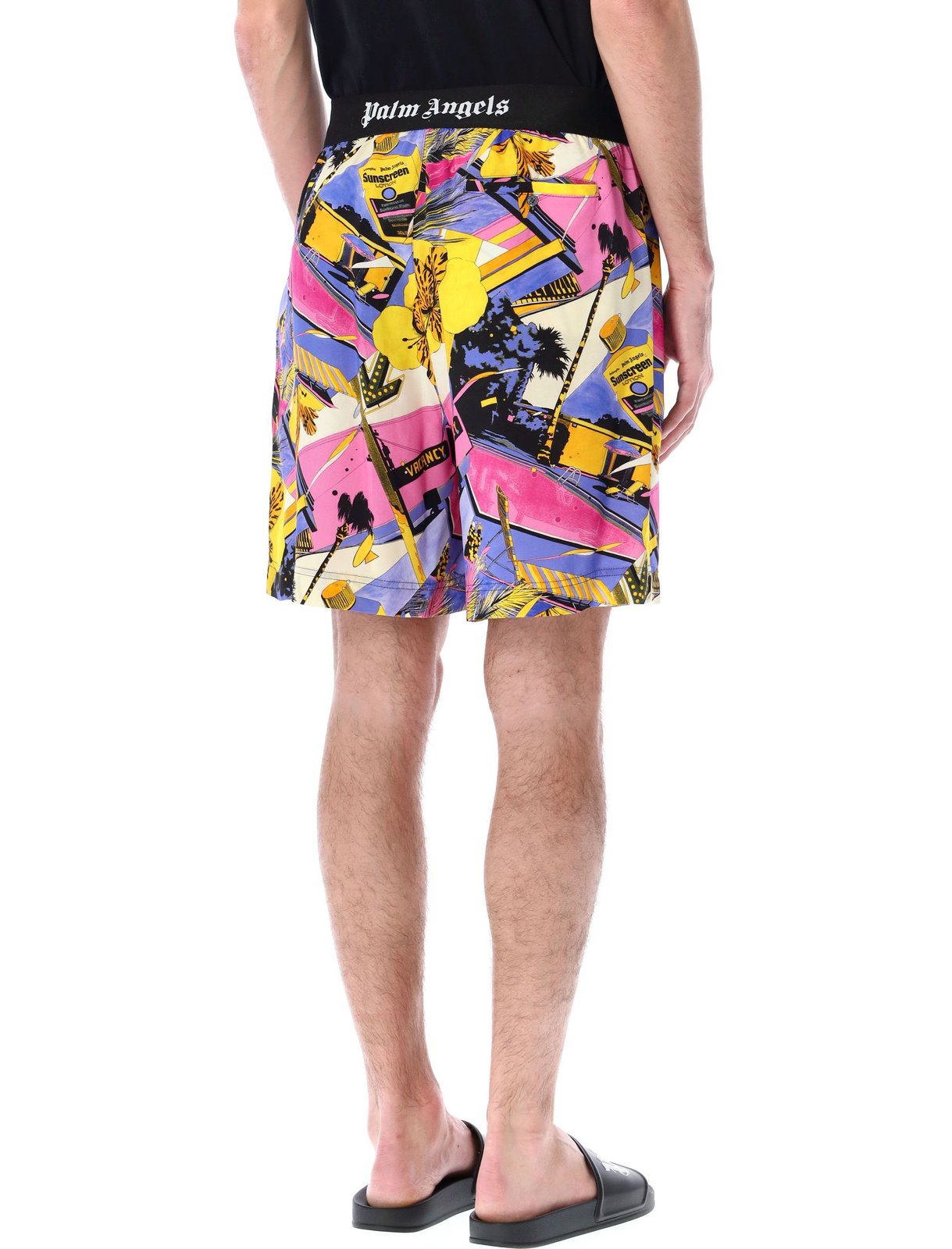 Palm Angels Miami Mix Easy-short