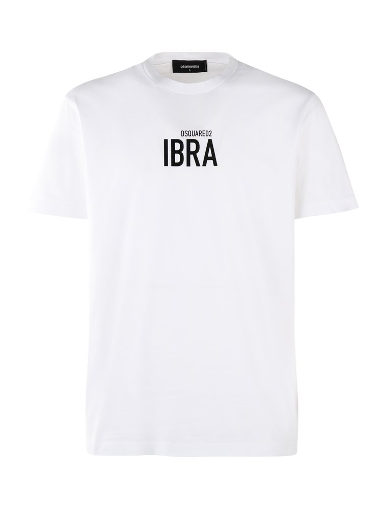 Dsquared2 T-shirt met ronde hals en logoprint