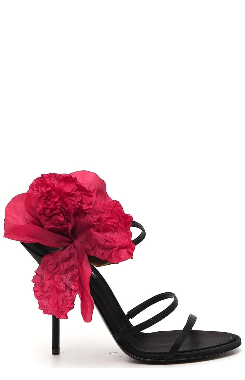 Dolce & Gabbana-sandalen verfraaid met bloemen