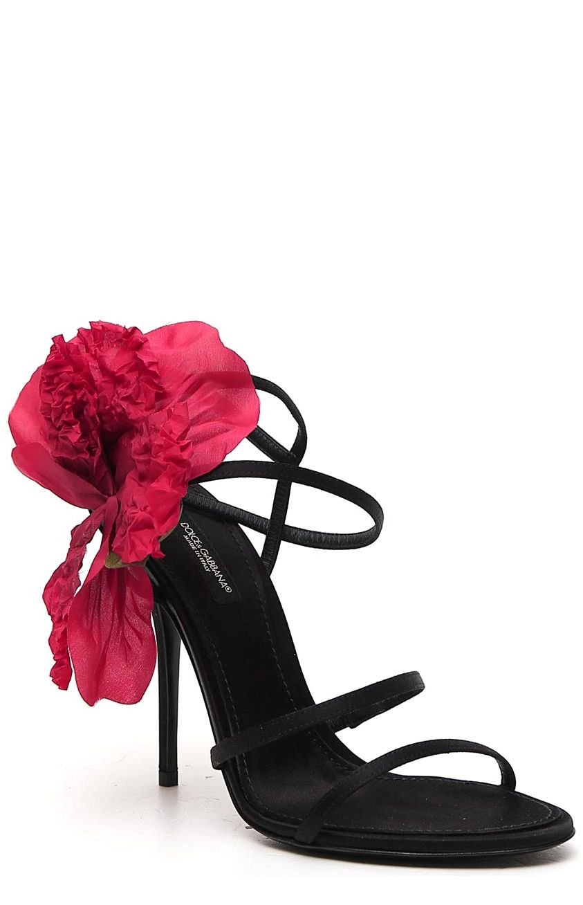 Dolce & Gabbana-sandalen verfraaid met bloemen
