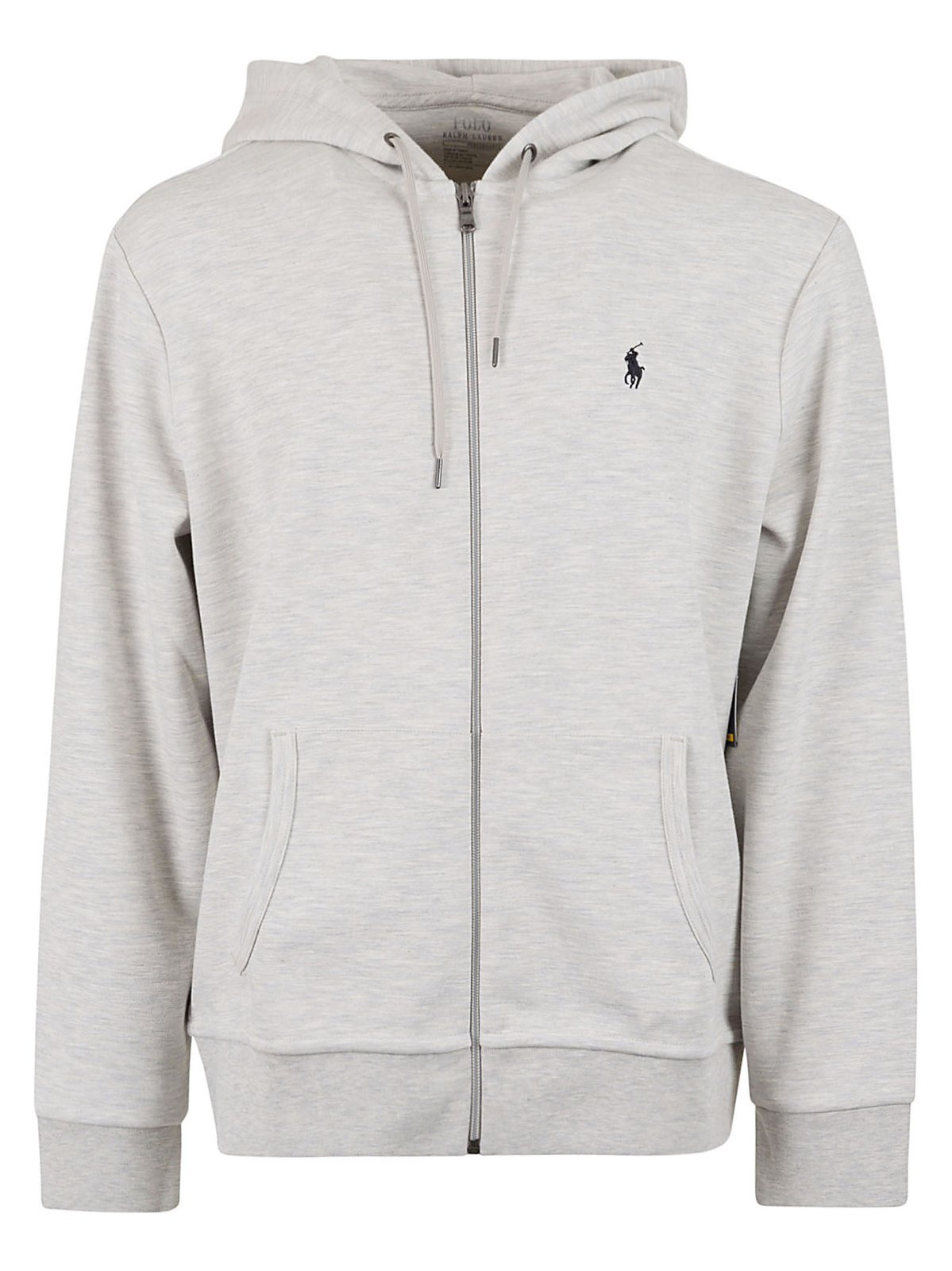 Hoodie met geborduurd polo Ralph Lauren-logo en rits