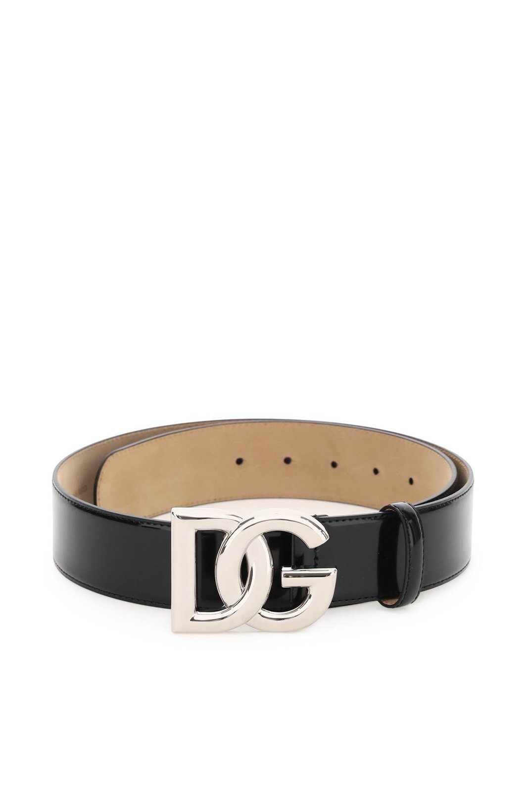 Dolce & Gabbana DG-logo glanzende riem 2 Dolce & Gabbana DG-logo glanzende riem