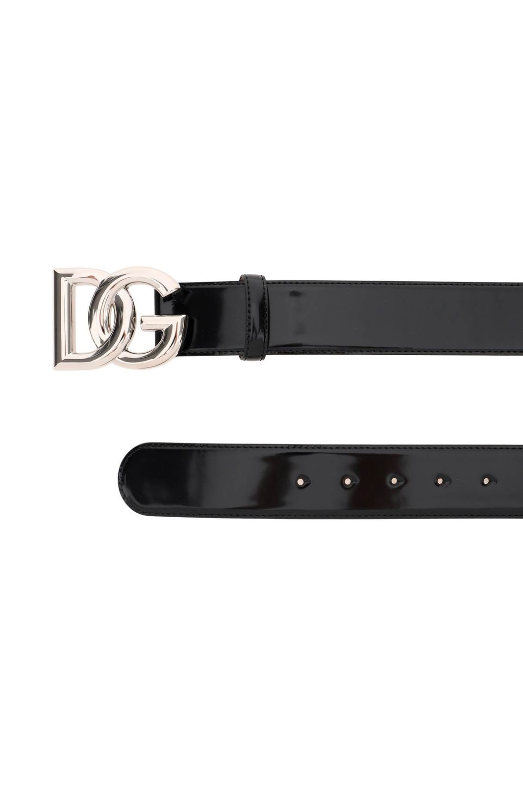 Dolce & Gabbana DG-logo glanzende riem 3 Dolce & Gabbana DG-logo glanzende riem