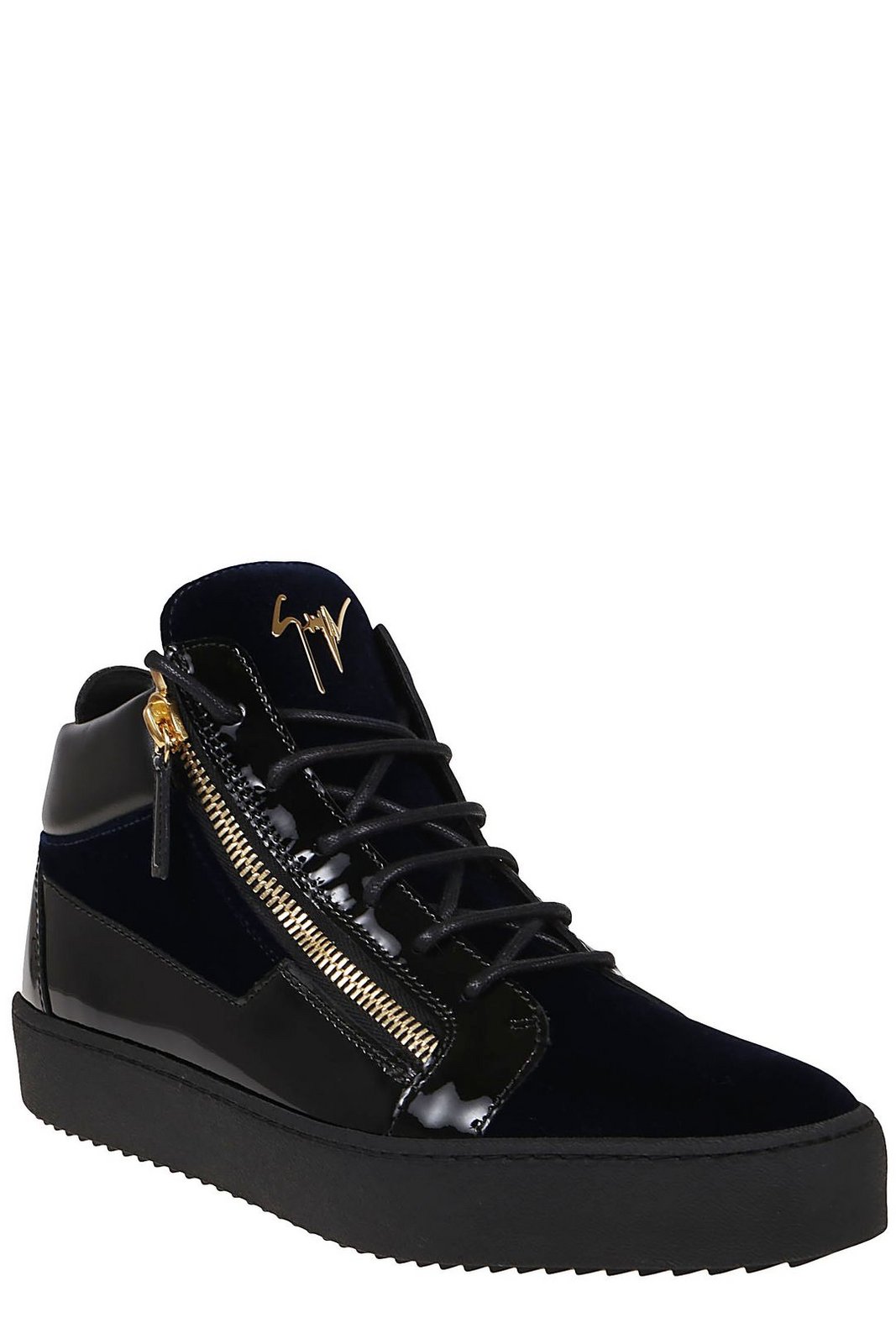 Giuseppe Zanotti Kriss High-Top Lace-Up Sneakers