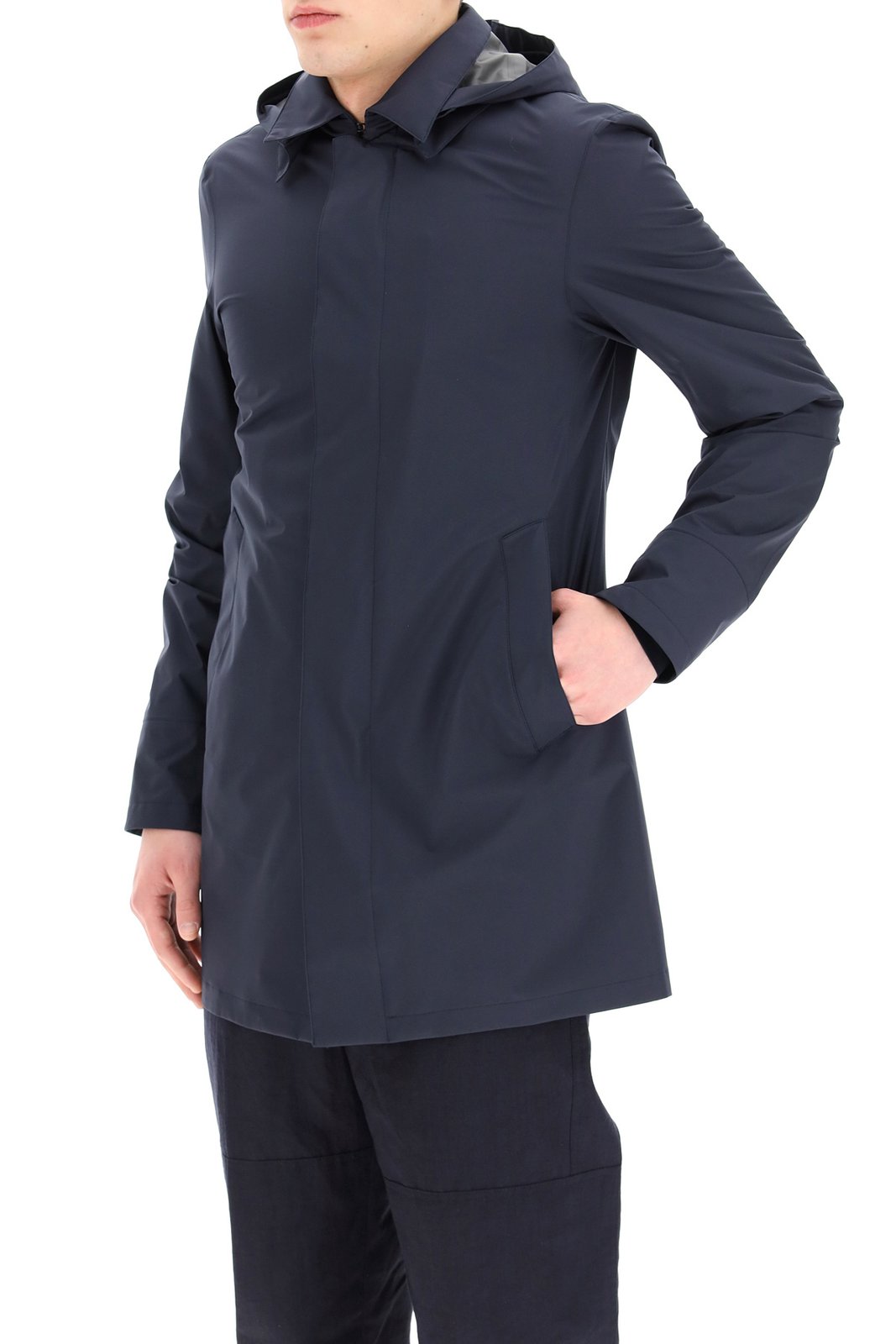 Herno Hooded Rain Coat
