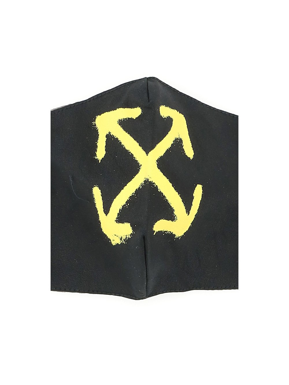 Off-White Spray Arrow Logo Printed Face Mask