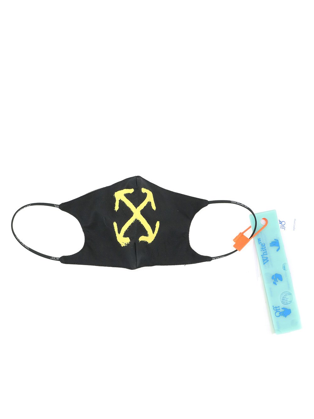 Off-White Spray Arrow Logo Printed Face Mask