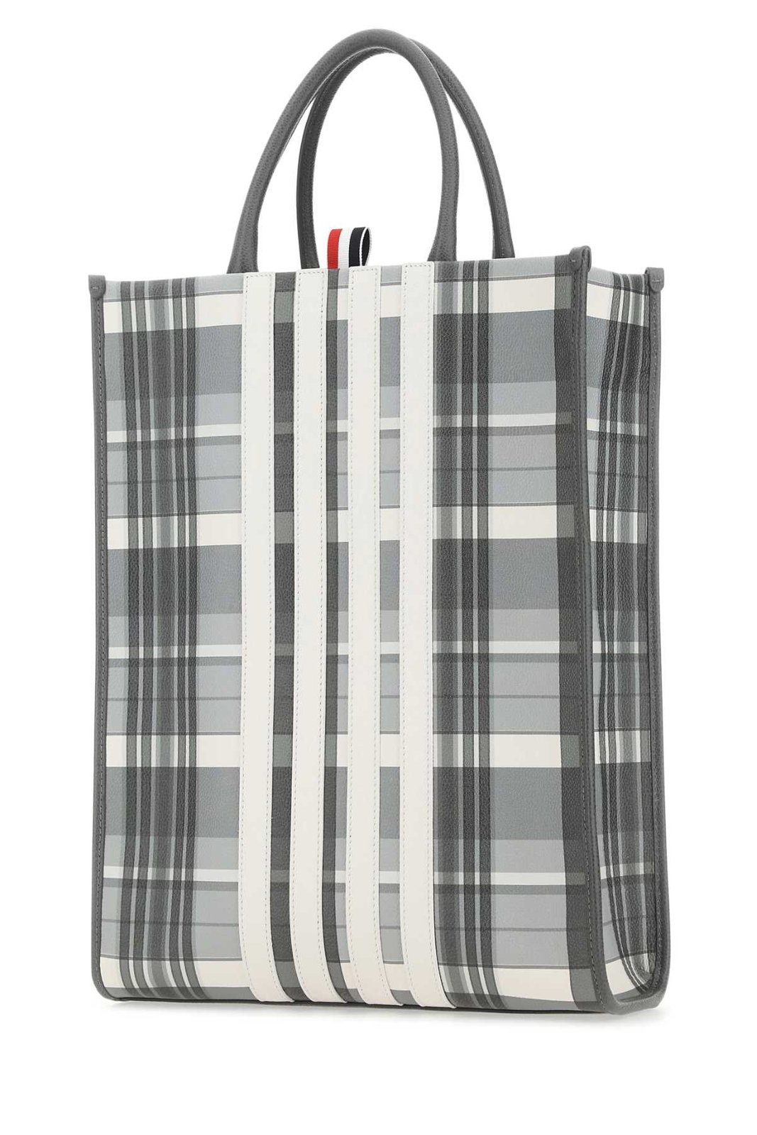 Thom Browne 4-Bar Striped Top Handle Bag 4 Thom Browne 4-Bar Striped Top Handle Bag