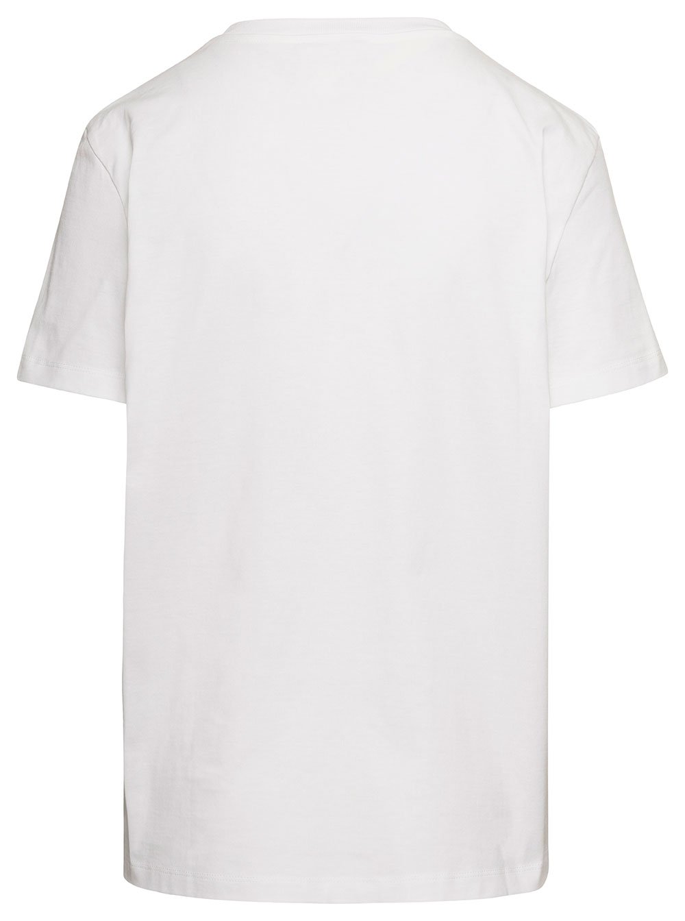 Max Mara Logo Embroidered Crewneck T-Shirt