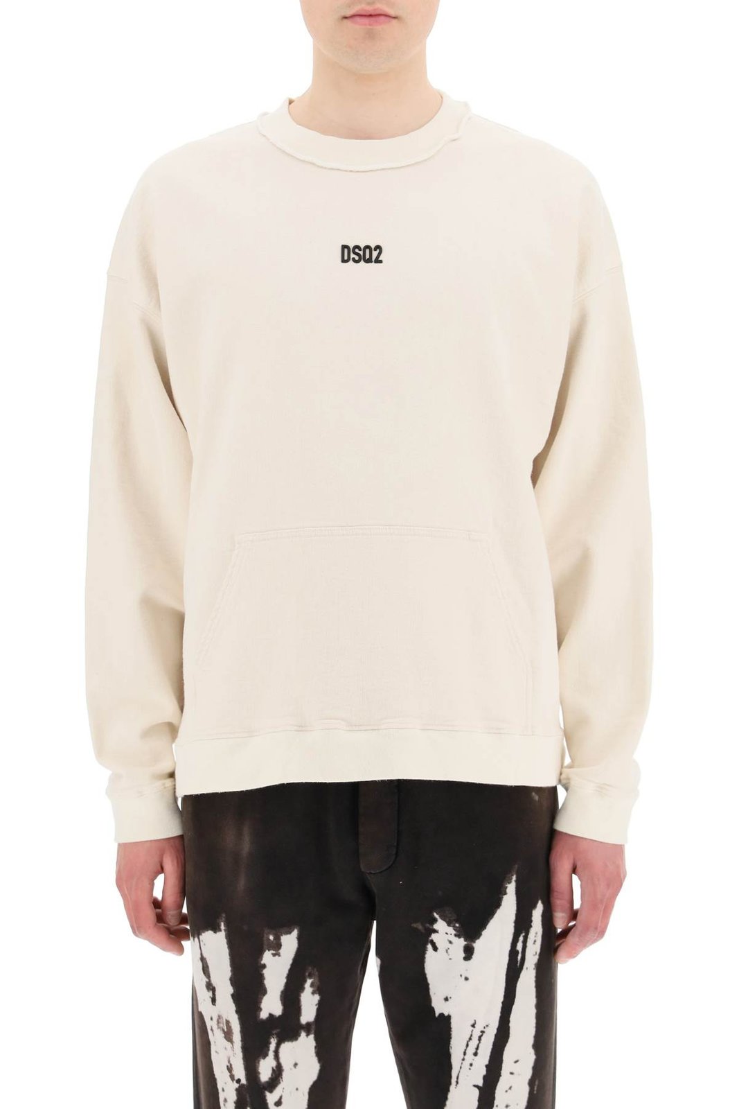 Dsquared2 Logo Printed Crewneck Sweatshirt 3 Dsquared2 Logo Printed Crewneck Sweatshirt