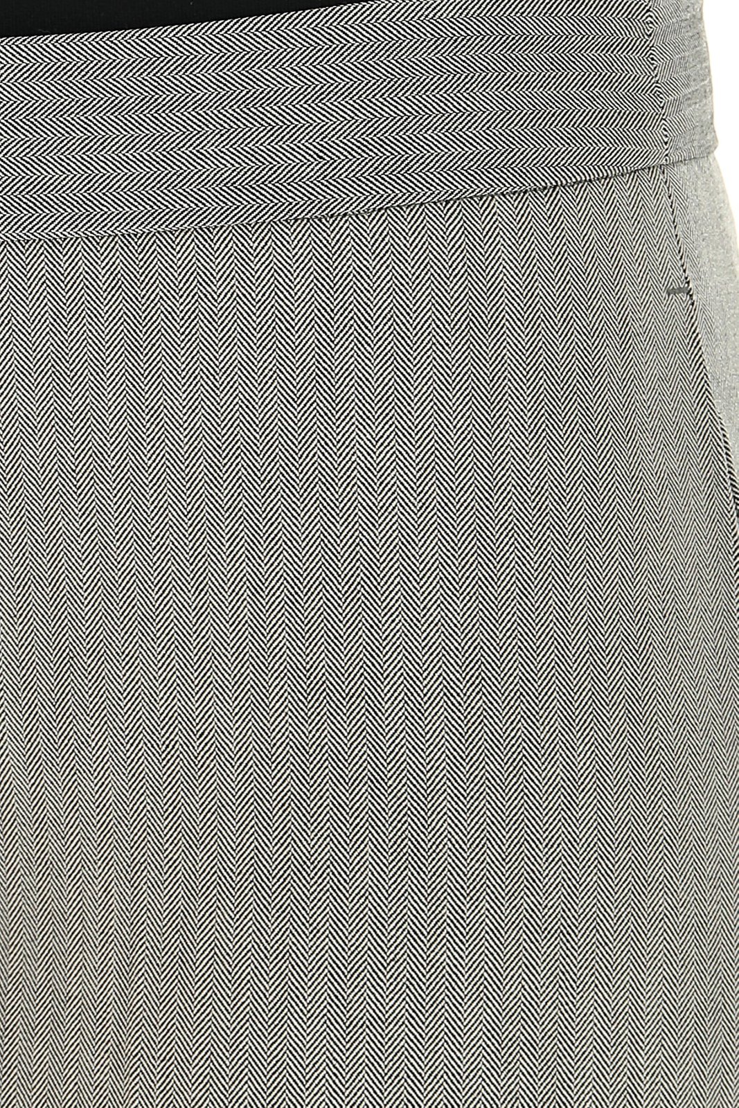 Alexander McQueen Chevron Cropped Trousers