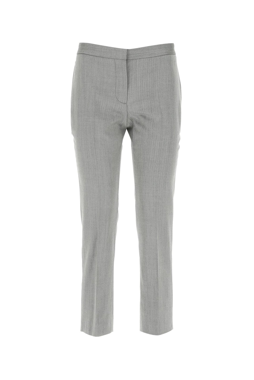 Alexander McQueen Chevron Cropped Trousers