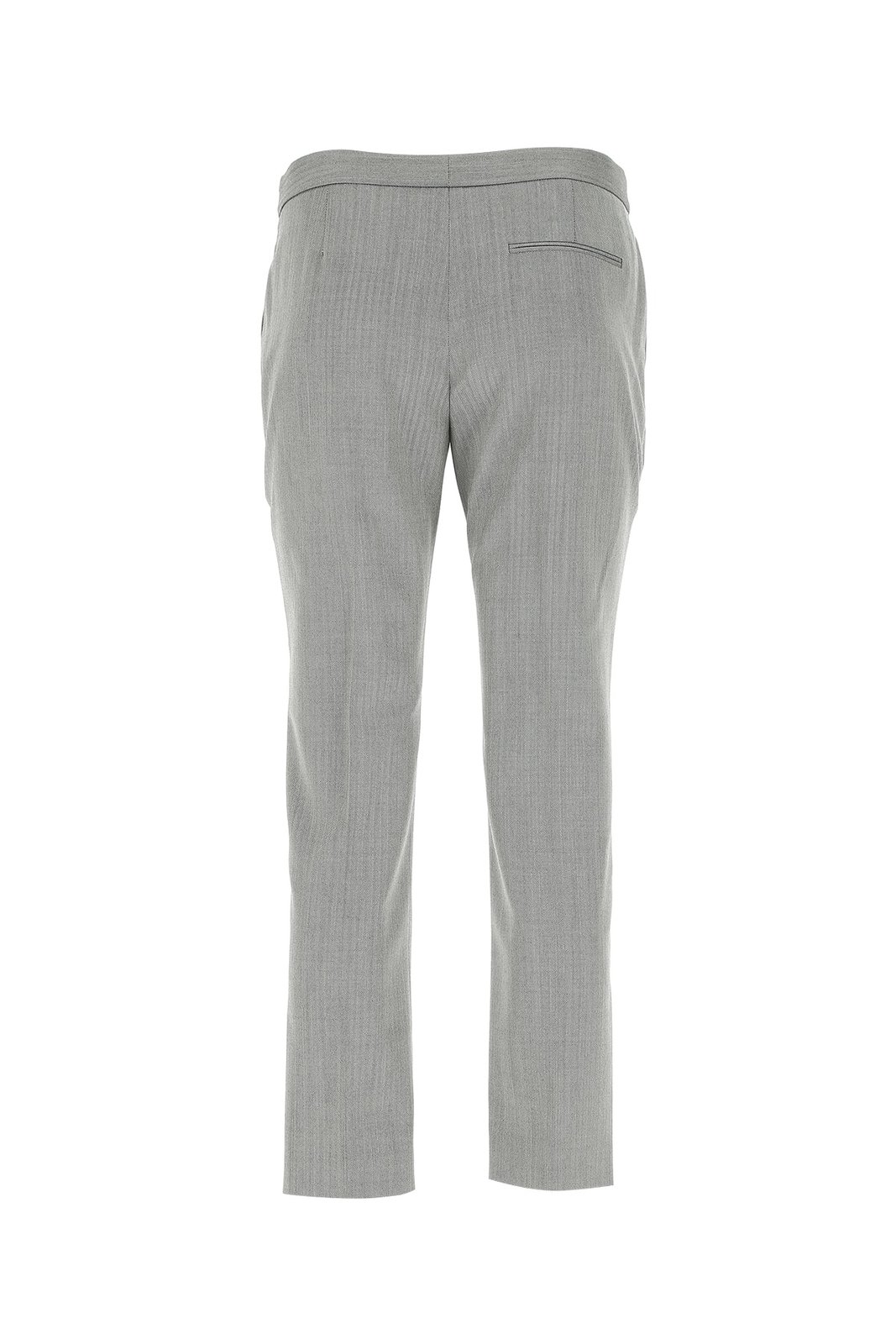 Alexander McQueen Chevron Cropped Trousers