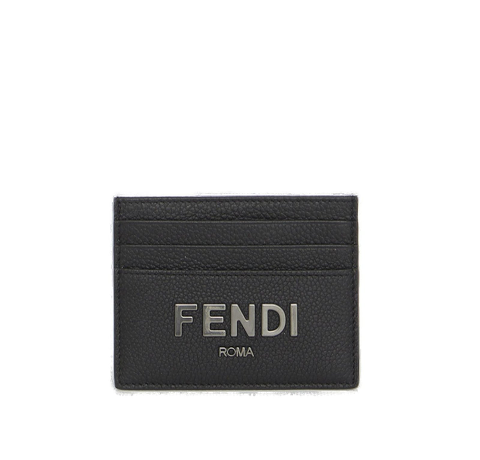 Fendi Logo Plaque Signature Card Holder