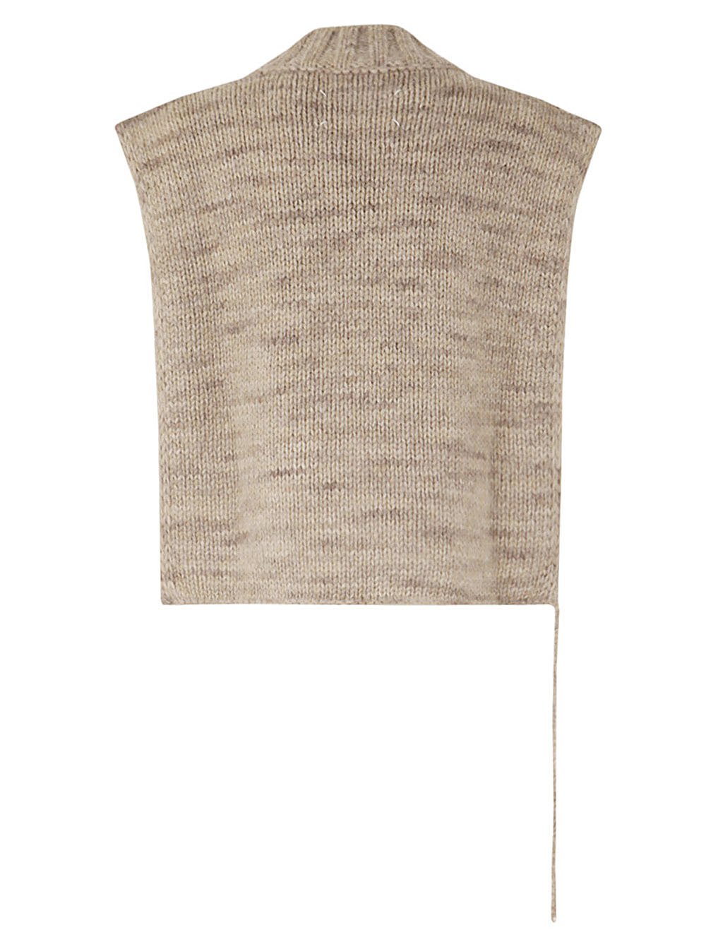 Maison Margiela V-Neck Ribbed Knitted Vest