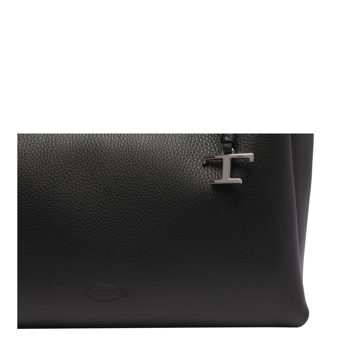 Tod's T Timeless Logo Plaque Medium Tote Bag