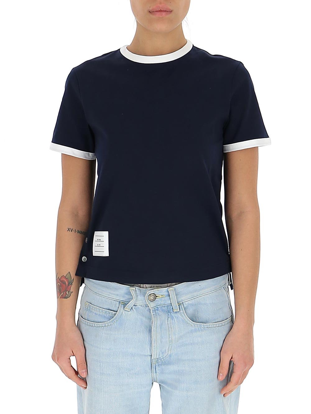 Thom Browne Ringer T-Shirt 4 Thom Browne Ringer T-Shirt
