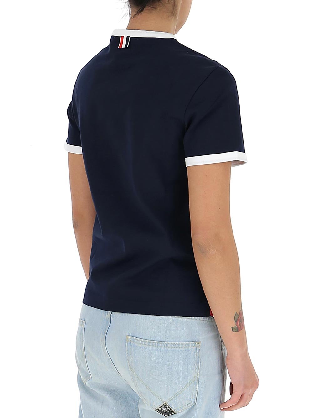 Thom Browne Ringer T-Shirt 5 Thom Browne Ringer T-Shirt