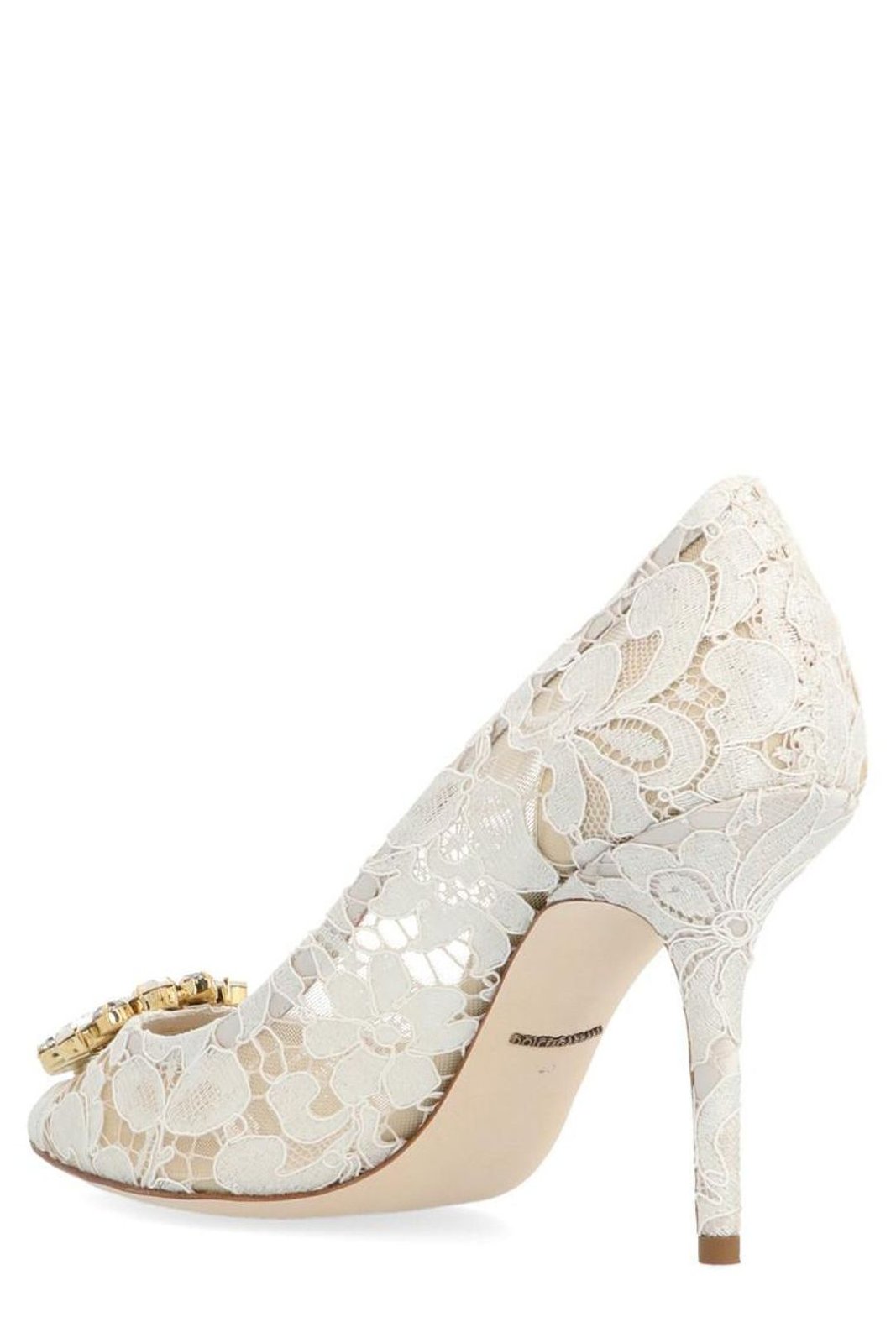 Dolce & Gabbana Bellucci Lace Embellished Pumps 3 Dolce & Gabbana Bellucci Lace Embellished Pumps