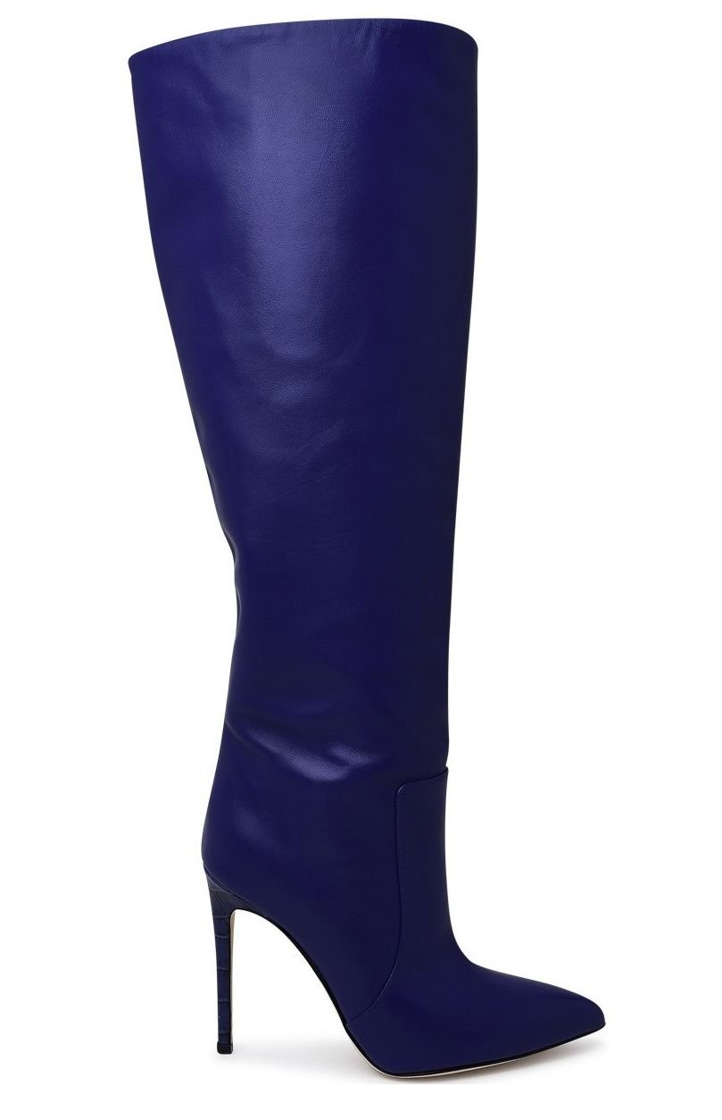 Paris Texas Knee-Length Pointed Toe Boots