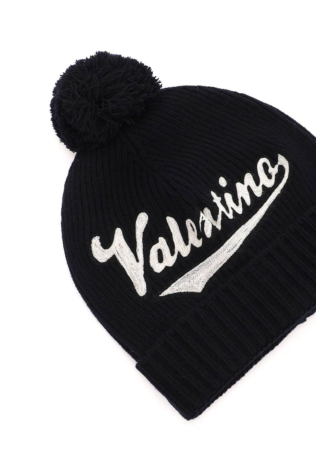 Valentino Logo Detailed Beanie