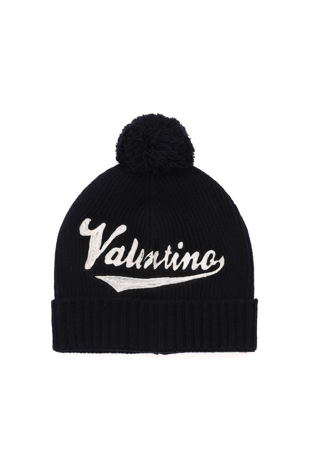 Valentino Logo Detailed Beanie