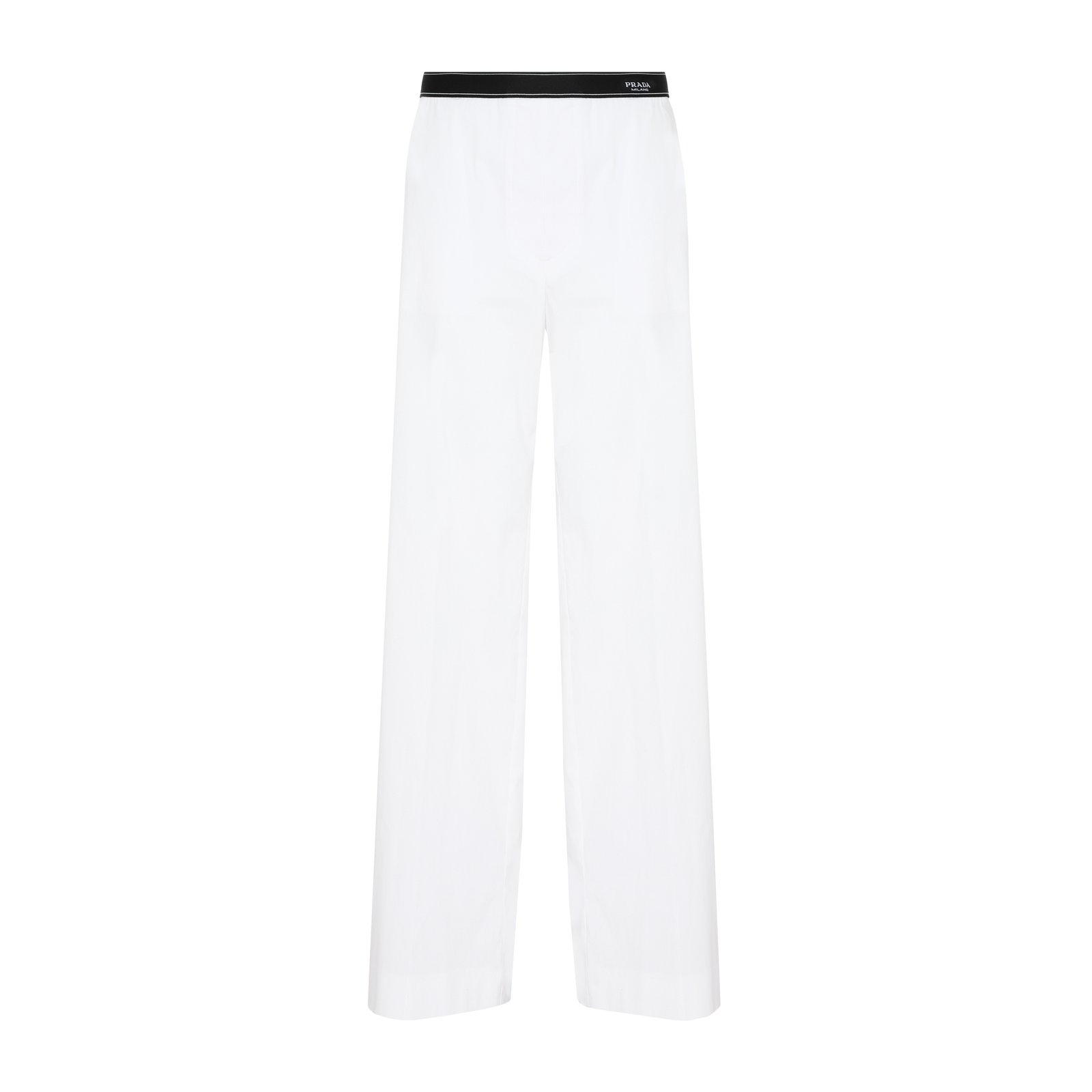Prada Logo Waistband Pants