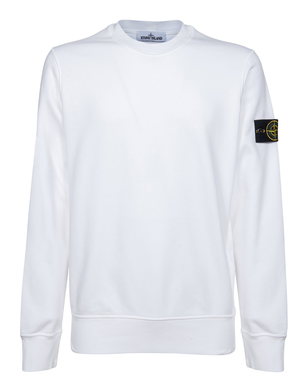 Stone Island Logo Patch Crewneck Sweatshirt