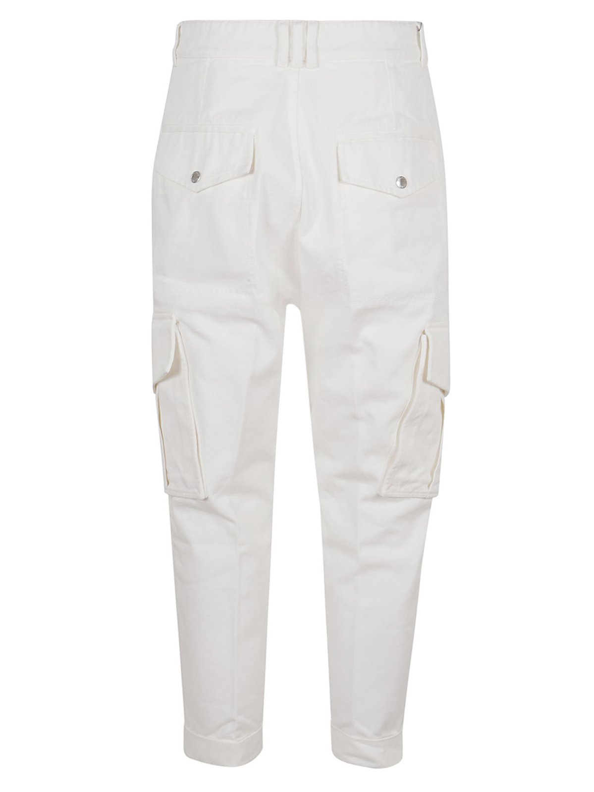 Balmain Mid-Rise Tapered Cargo Pants