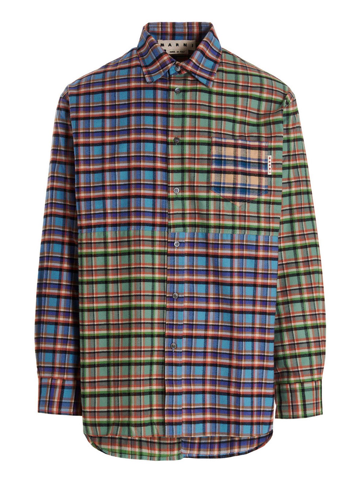 Marni Checked Long-Sleeved Shirt