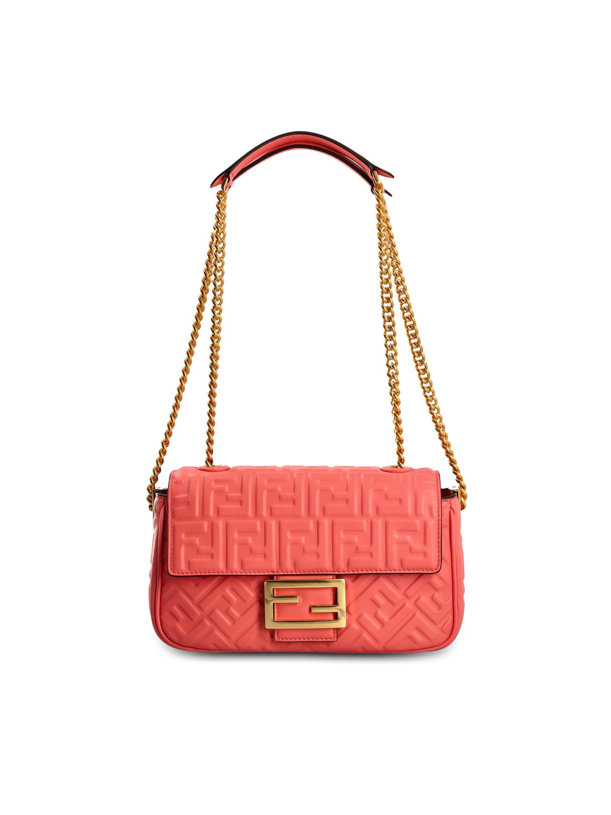 Fendi Baguette Chain Midi Shoulder Bag