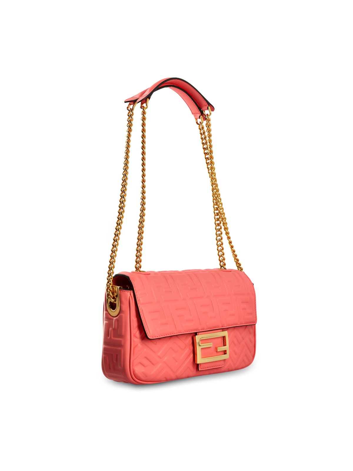 Fendi Baguette Chain Midi Shoulder Bag