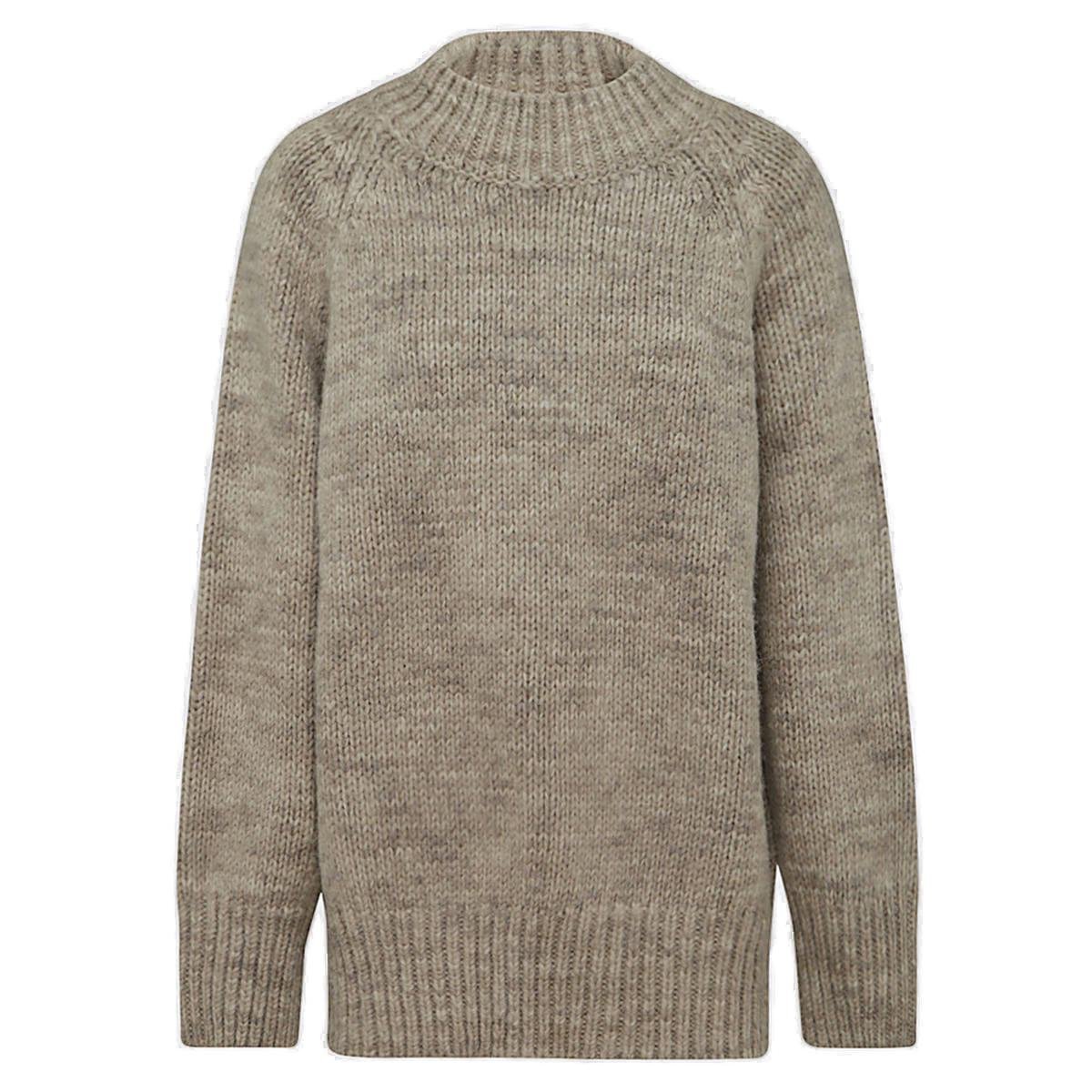 Maison Margiela Chunky-Knitted Crewneck Jumper 2 Maison Margiela Chunky-Knitted Crewneck Jumper