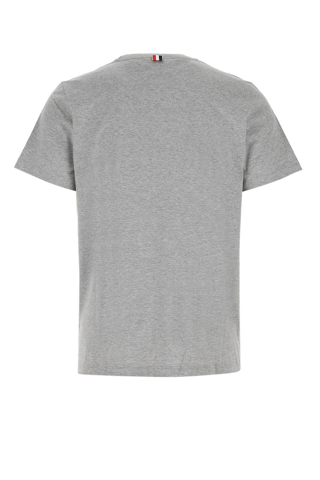 Thom Browne Logo Patch Crewneck T-Shirt