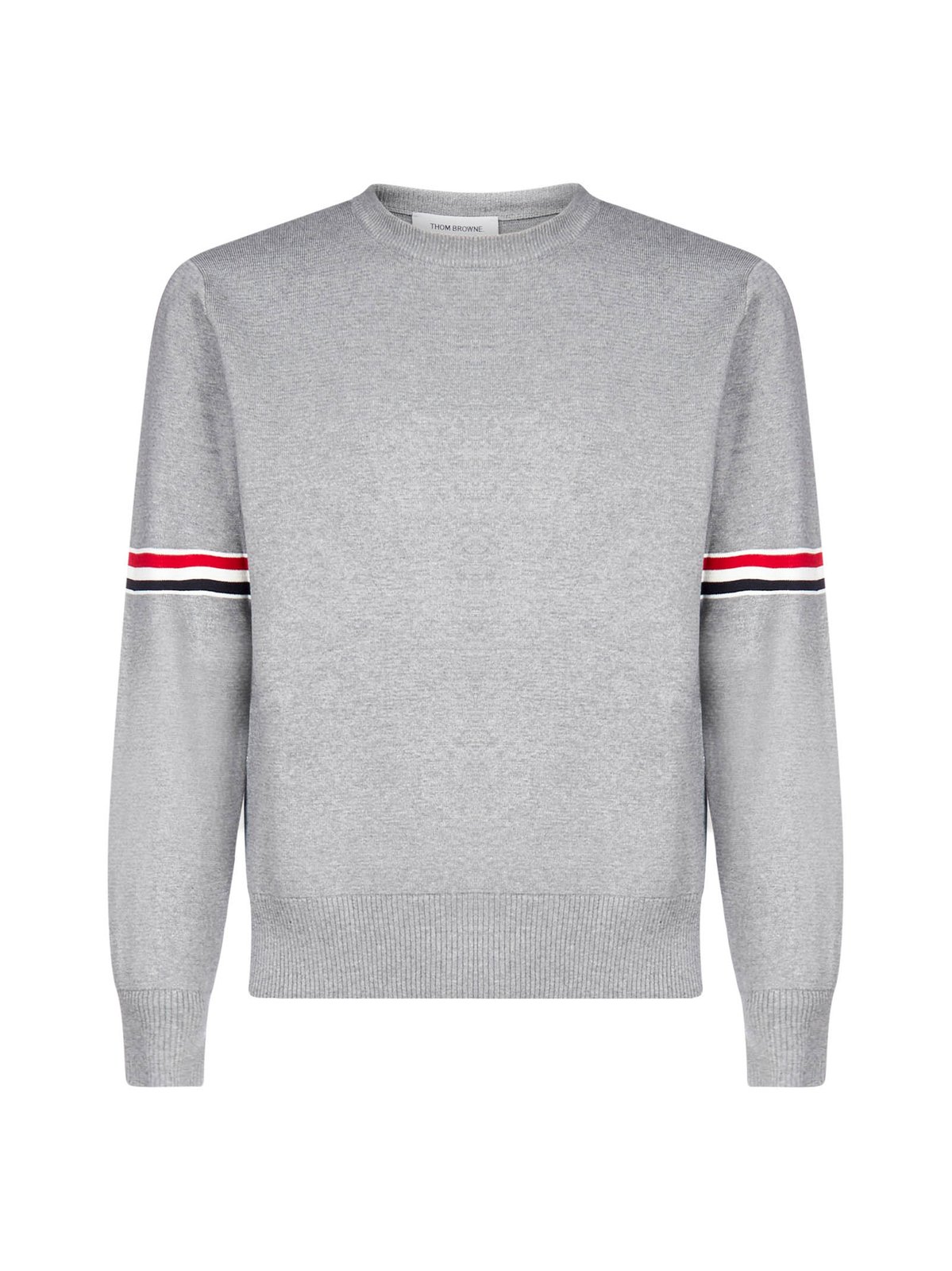 Thom Browne RWB Striped Crewneck Sweatshirt